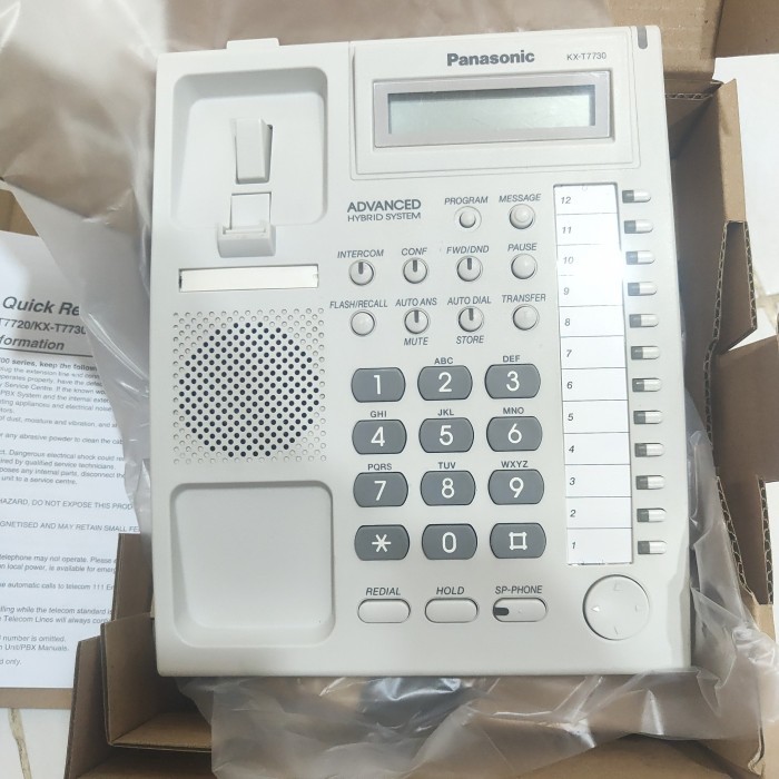 KX-TES 824 PABX PANASONIC 8 line 24 ext GARANSI 12 BULAN