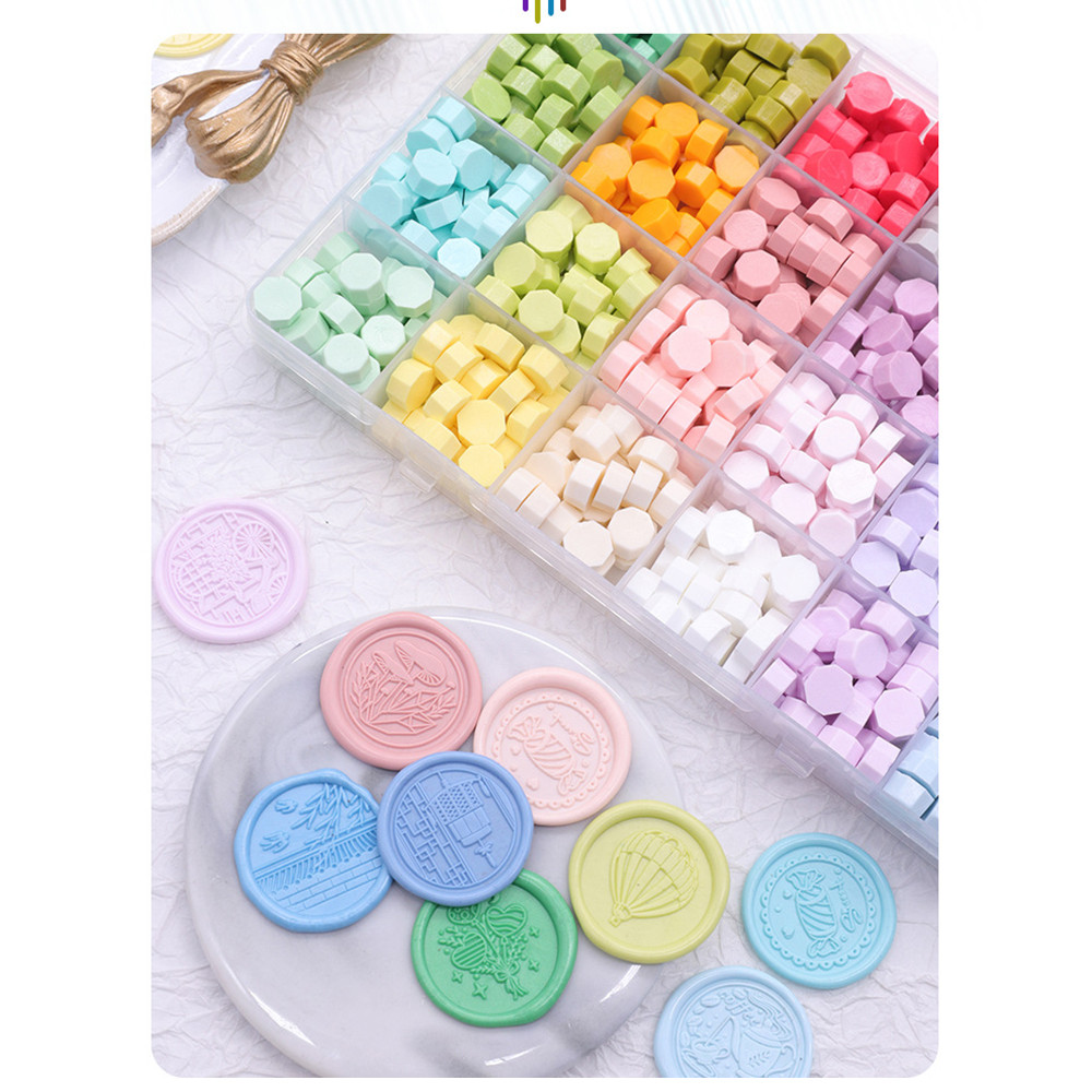 

200pcs Mixcolor Sealing Wax box set Seal Stamp Beads for vintage craft Envelope Wedding Wax seal Sealing Wax stamp Making Tool