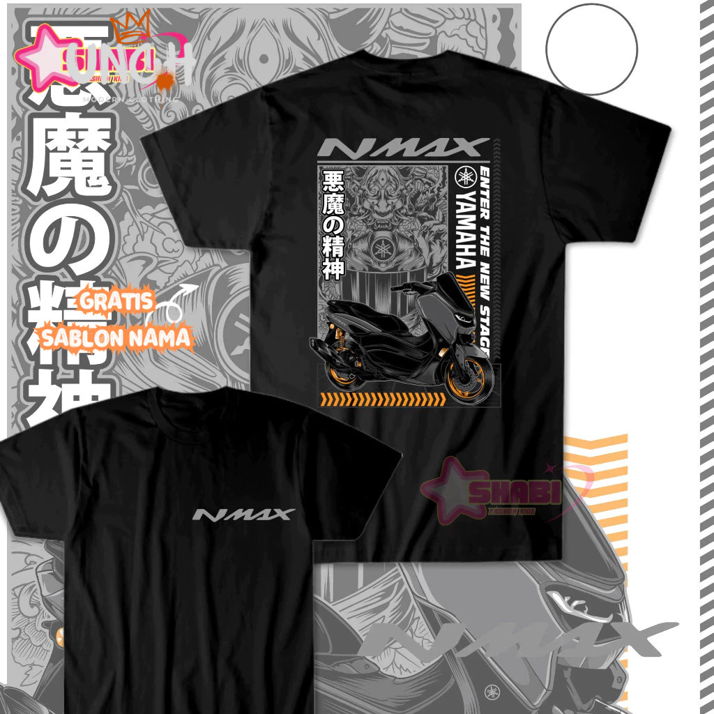 UNCH STORE - Baju Kaos Anak Gratis Sablon Nama - KAOS ANAK MOTOR PENDEK | CUSTOM KARAKTER GAMBAR/NAM