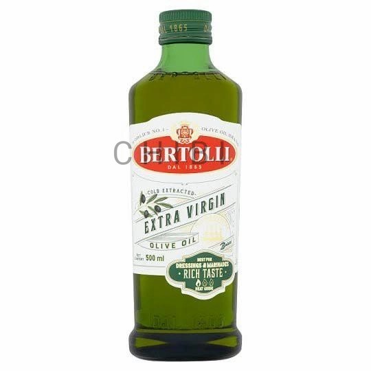 

nb BERTOLLI Extra Virgin Olive Oil Minyak Zaitun 500 ml - 250 mL