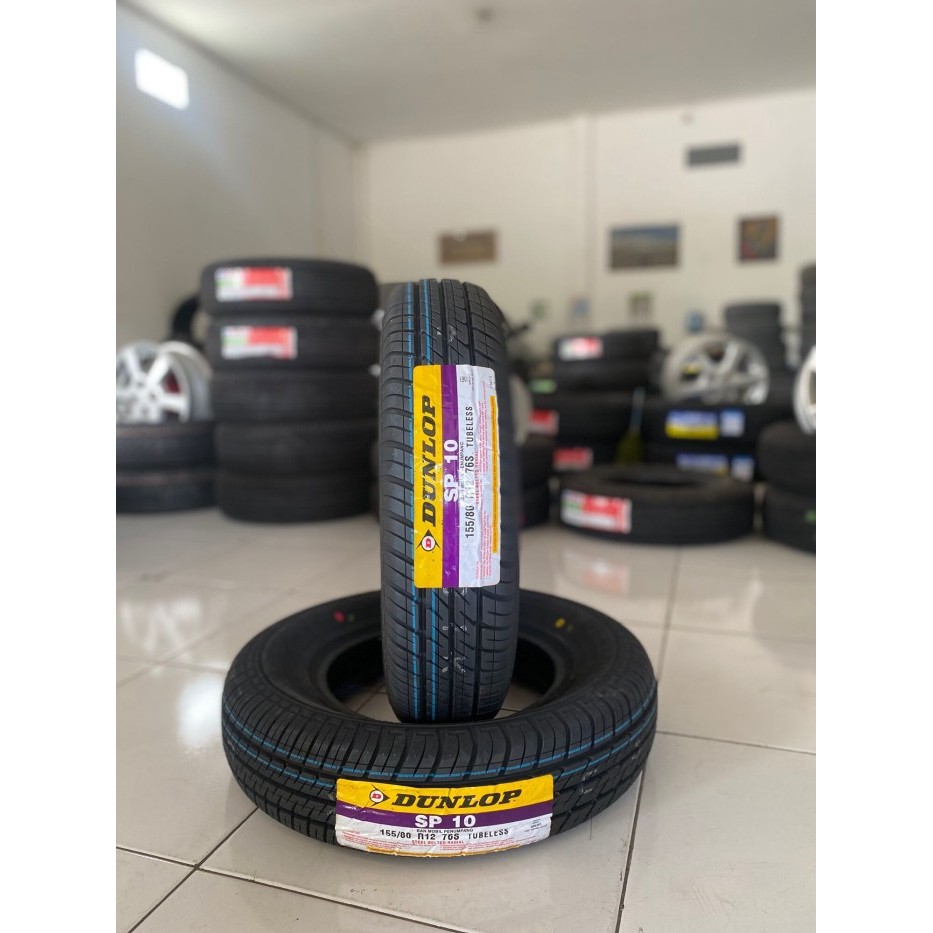 Dunlop 155/80 R12 SP10 Ban Mopbil R12 Tubeless