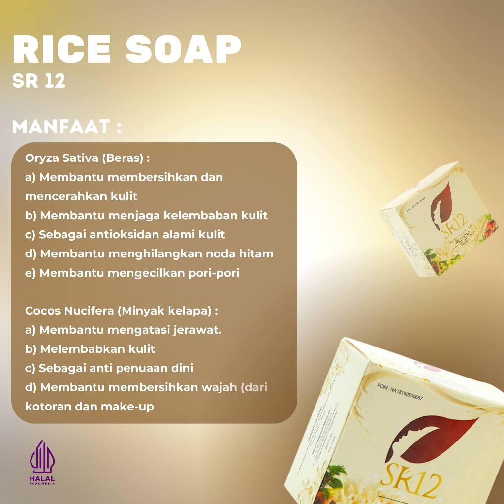 

TERMURAH SABUN SR12 ORIGINAL VARIAN SABUN SR12 SABUN KOPI SABUN RICE SABUN MILKY RICE SABUN BULUS SABUN HONEY D