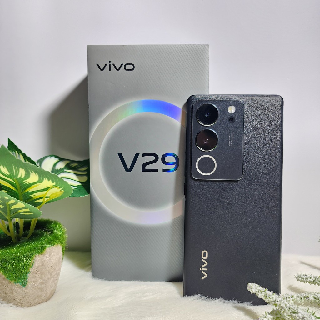 Vivo V29 5G Black Second 8/256GB - Handphone Seken HP Bekas Murah Mulus