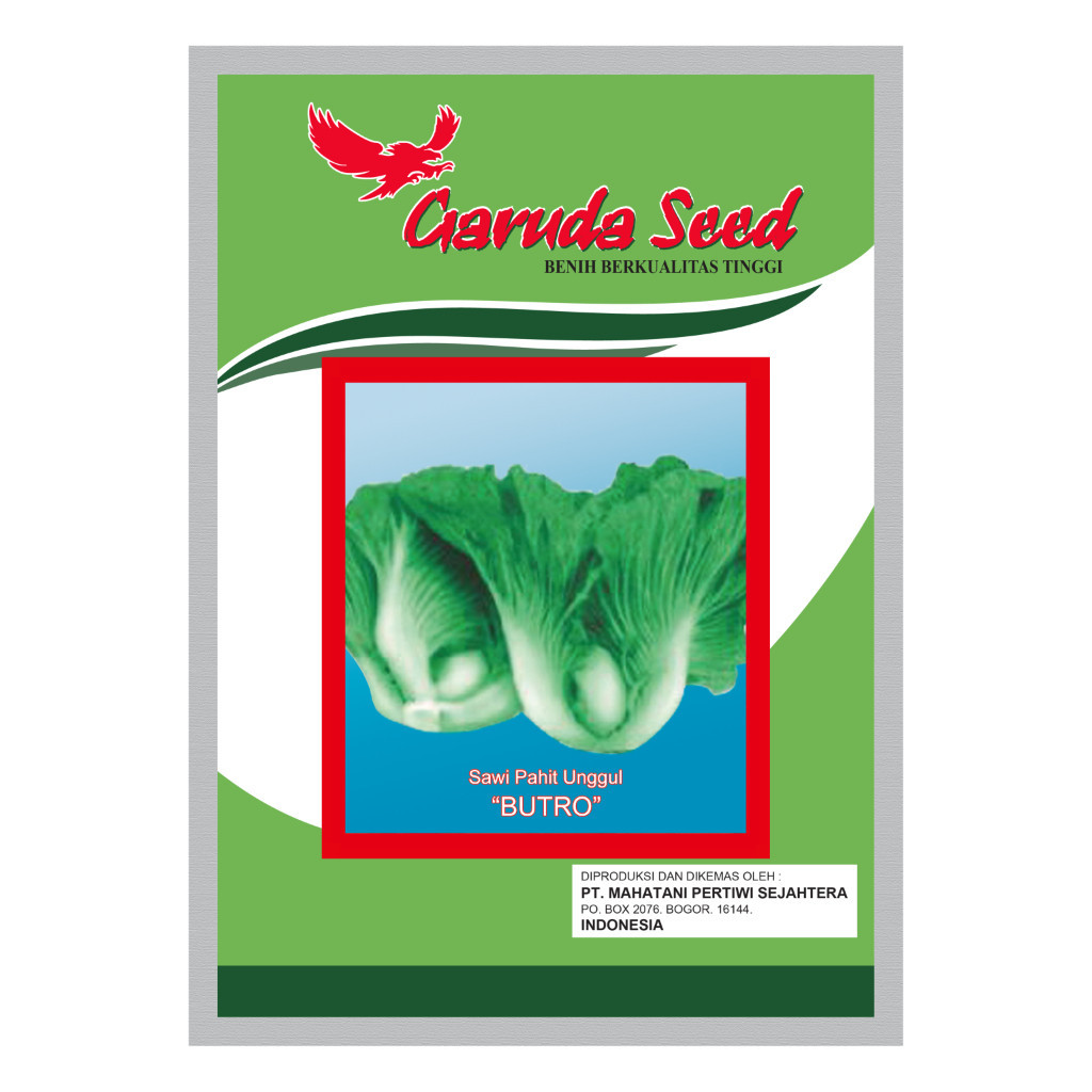 Benih Sawi Pahit Marokot Bruto 10 gr Biji Bibit Garuda Seed
