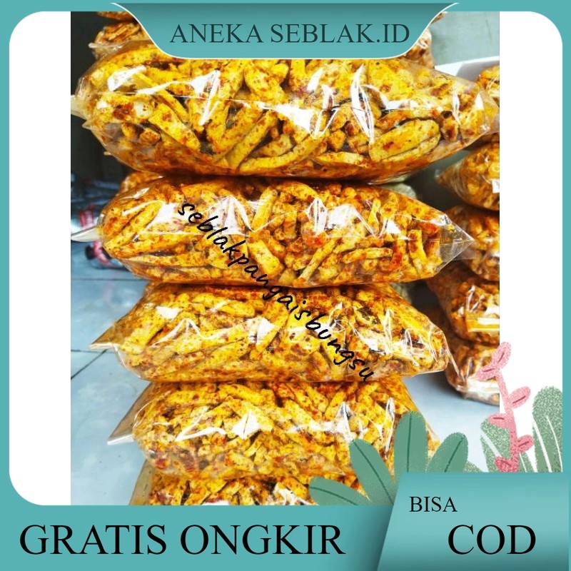 

PAKET RESELLER BASRENG 5KG Extra pedas Daun jeruk ( bisa mix)