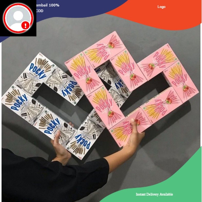 

jajanan viral Pocky love per 8 biji sudah sesuai gambar