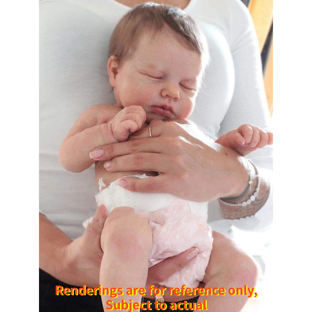 

50 cm Full Body Silicone Vinyl Reborn Girls Doll Handmade Newborn Bebe Doll For Children Gifts