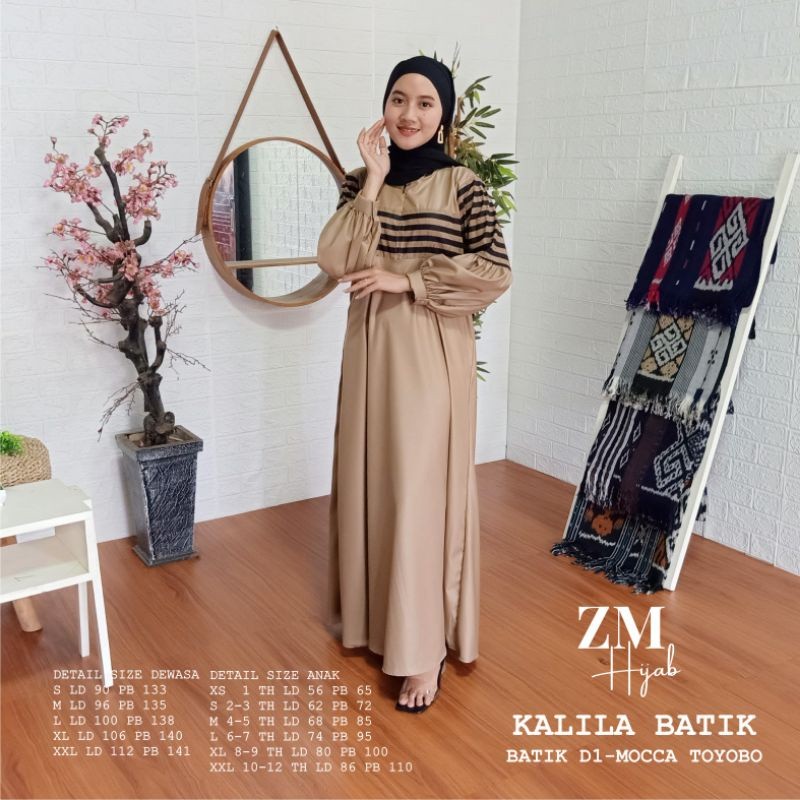 Gamis batik kondangan Baju Wanita pesta ( Kalila Batik )