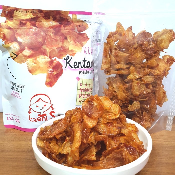 

KERIPIK KENTANG MANIS PEDAS CURAH 125g (Repacking)