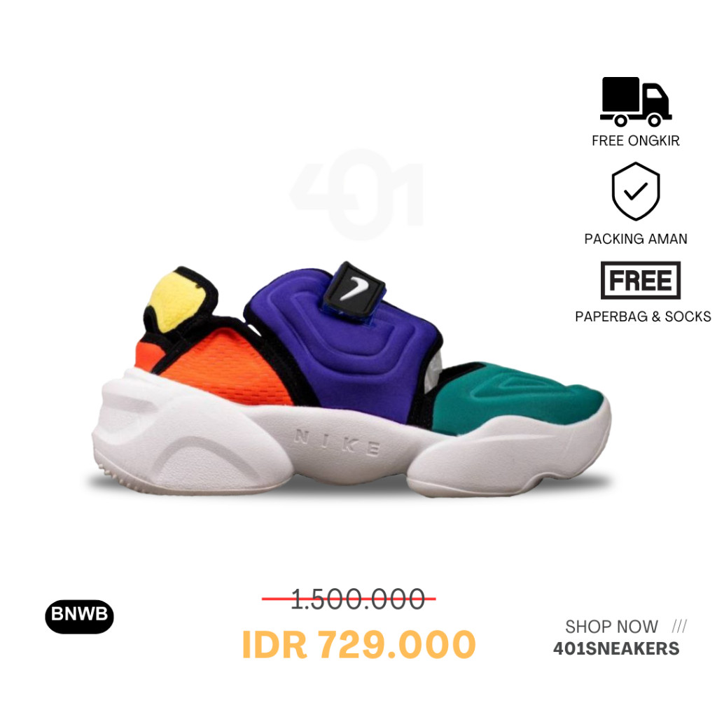 Sepatu Wanita Nike Aqua Rift Multicolor Mesh Up Authentic 100% BNWB