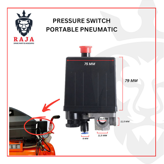 Pressure Switch Portable Pneumatic