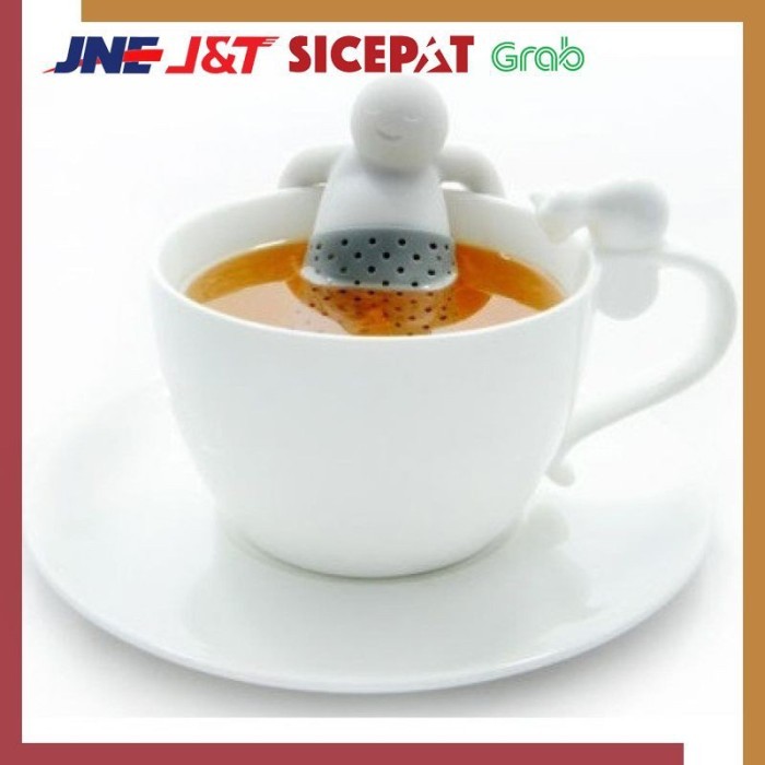 Infuser Saringan Teh Unik Lucu Model Figure Berendam
