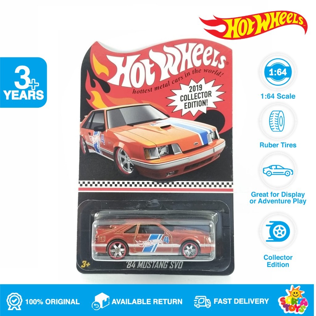 Hot Wheels Collector Edition 2019 84 Mustang SVO