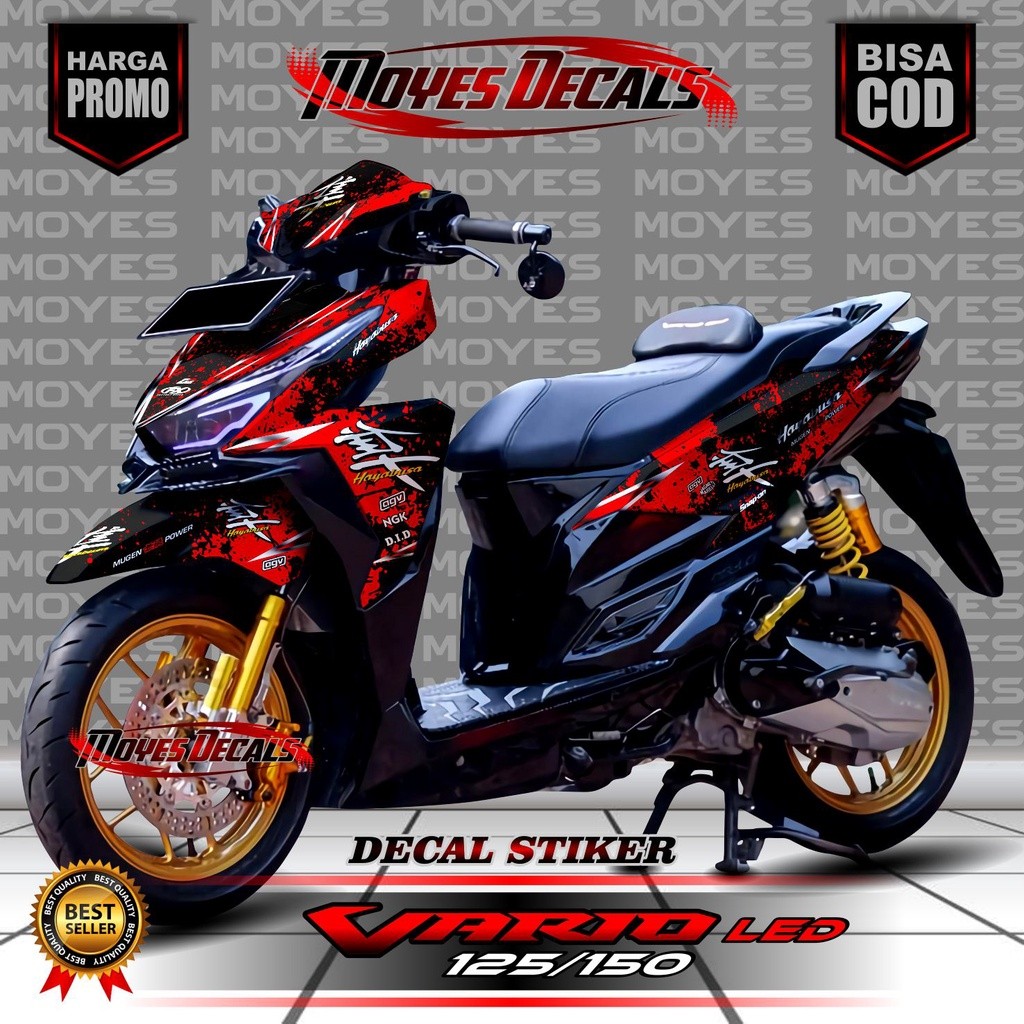 Decal Vario 125 Old LED Fullbody // Stiker Vario 150 Old // Decal Variasi Vario 125 & 150 Fullbody