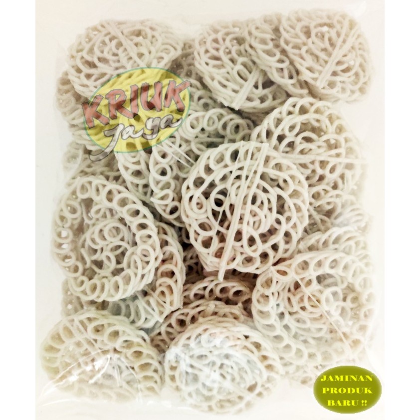 

KERUPUK Mentah BAWANG SPESIAL Cap KERA MAS 400 Gram
