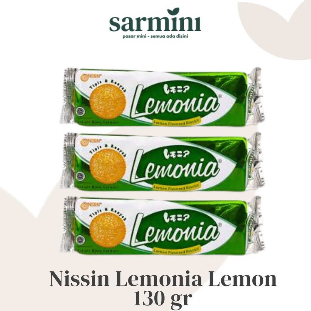 

Nissin Lemonia Rasa Lemon 130gr