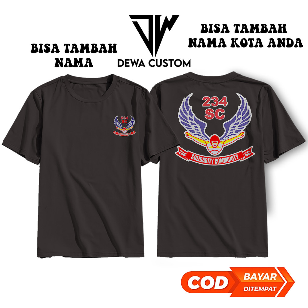 Kaos Baju T-shirt 234 SC Freefall - Kaos Distro - Kaos Custom - Kaos Distro SC 234 Cotton Combed 30s
