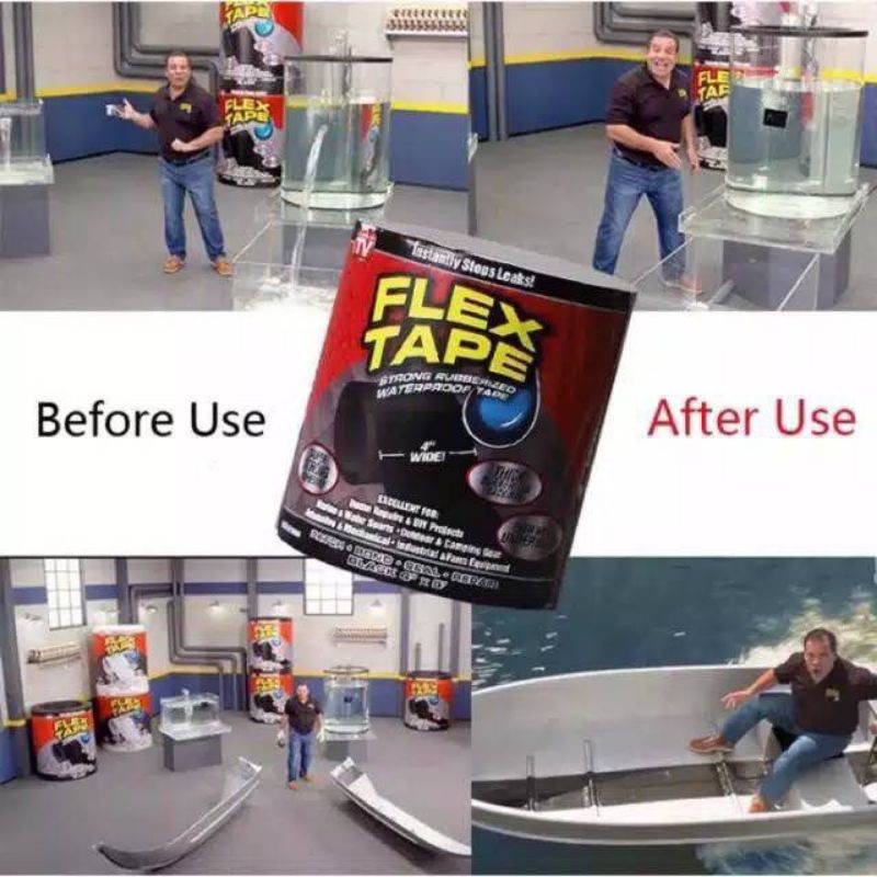 lakban anti bocor flex tape original anti ocor dan tahan air ori