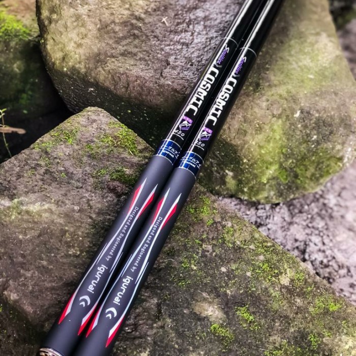 Tegek iguruai Cosmic 300 360 450 |carbon material ruas panjang - 450