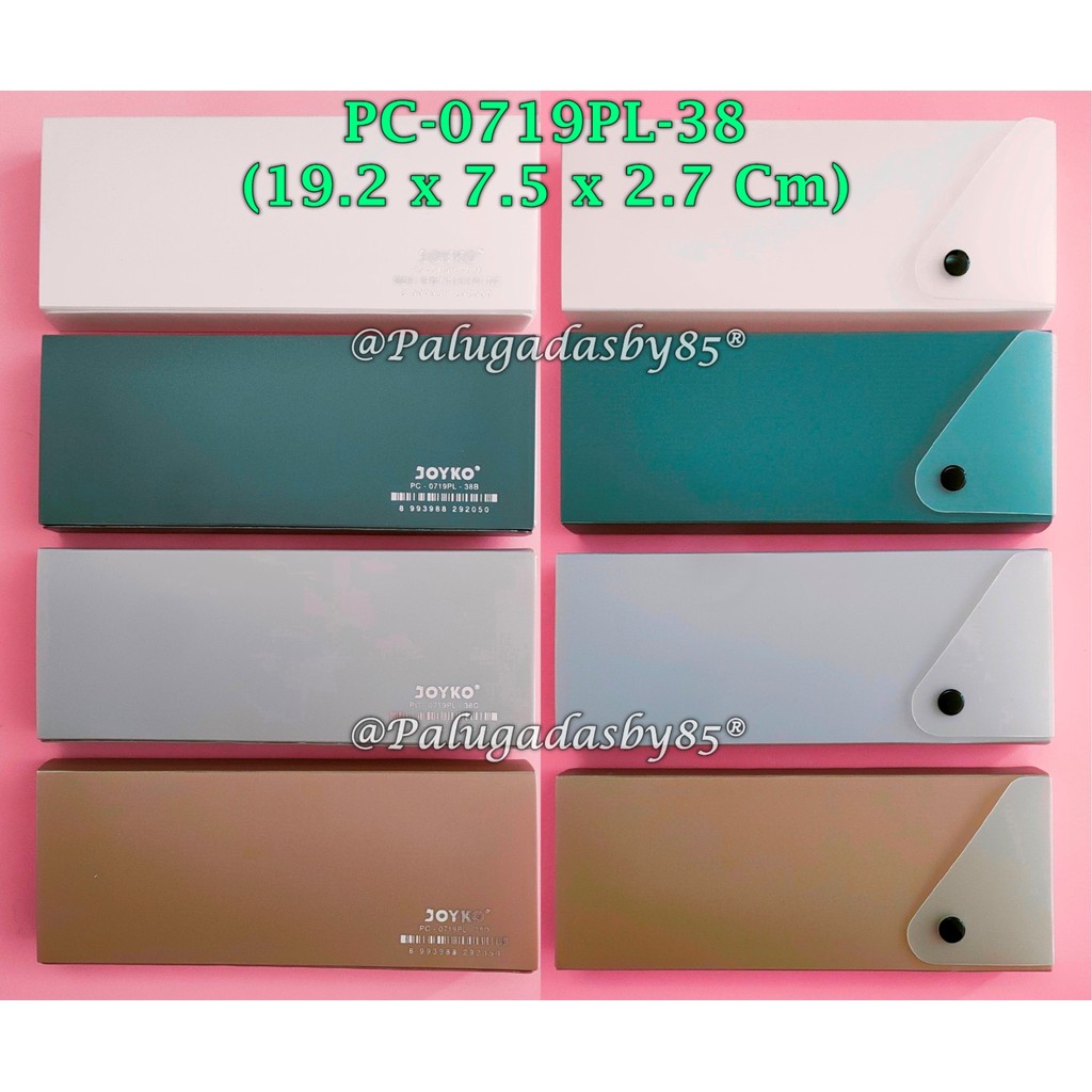 

(1 Biji) GROSIR Kotak Pensil JOYKO PC-0719PL-38 / Pencil Case Kotak Tempat Pensil Joyko PC-0719PL-38