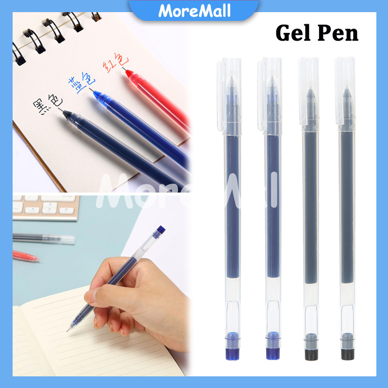 

Pulpen Gel/ 0.5mm Hitam Biru/Gel Pen
