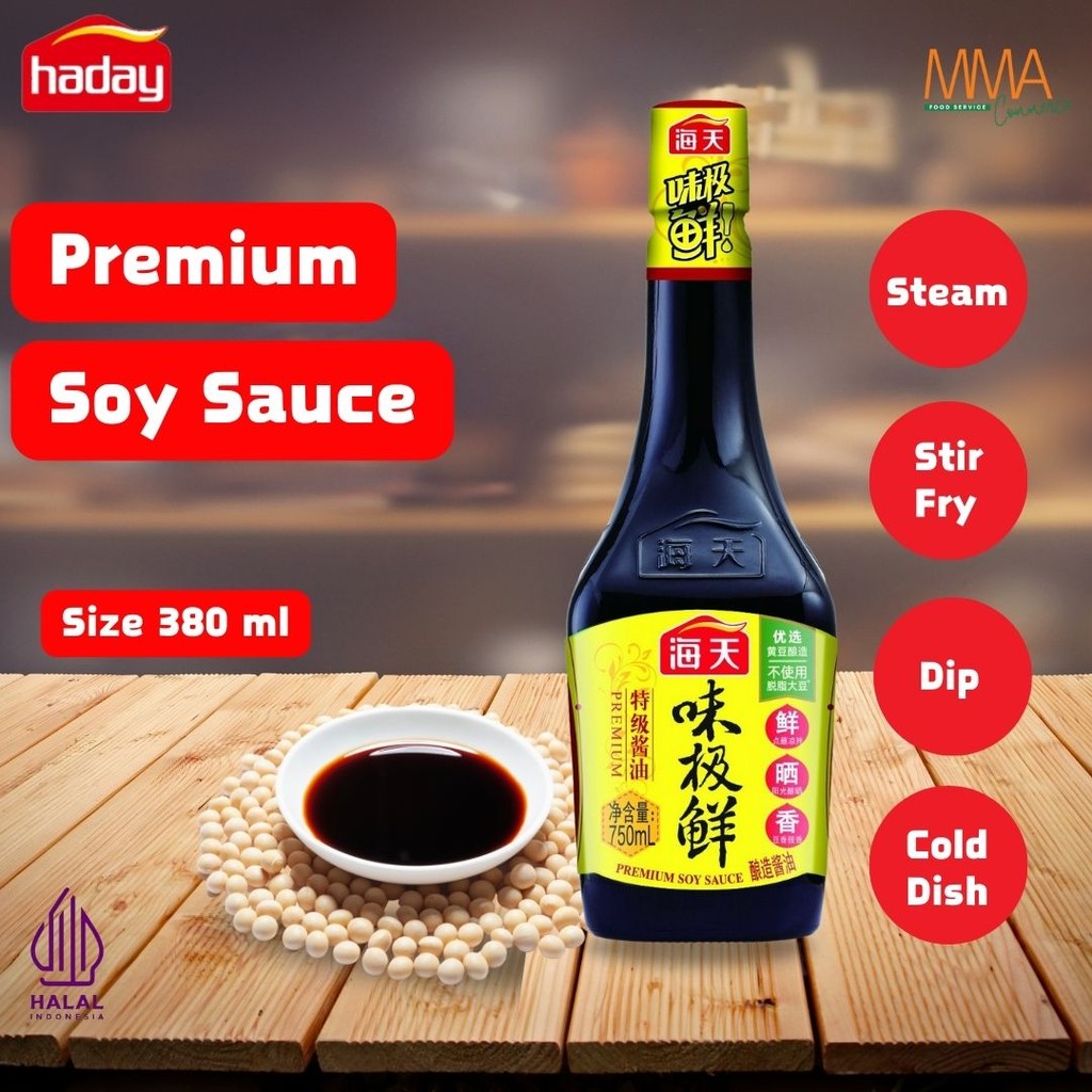 

Haday Premium Soy Sauce / Kecap Asin Haday / Kecap Makanan Masakan / Saos Khas China