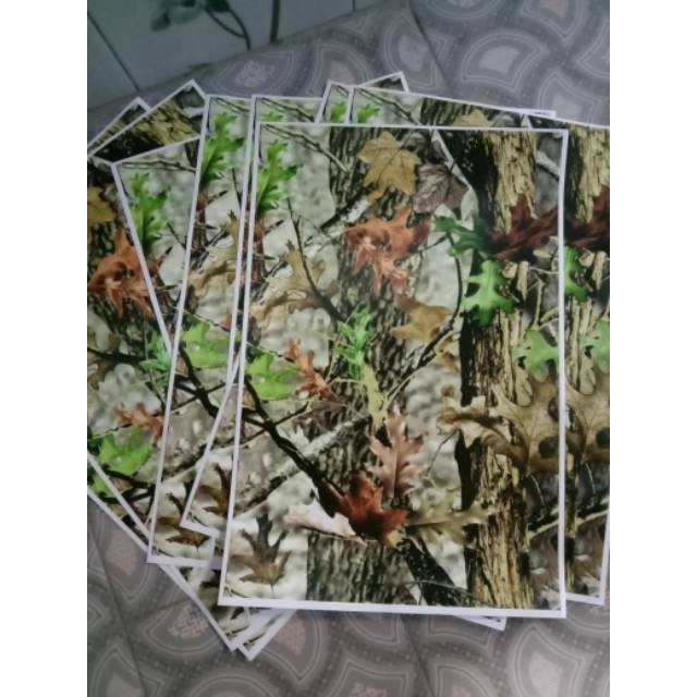 

Stiker camo / Scotlite camo 50x25cm