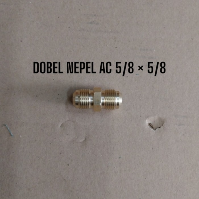 Double Nepel Ac Uk 5/8 × 5/8 Nepel Tengah