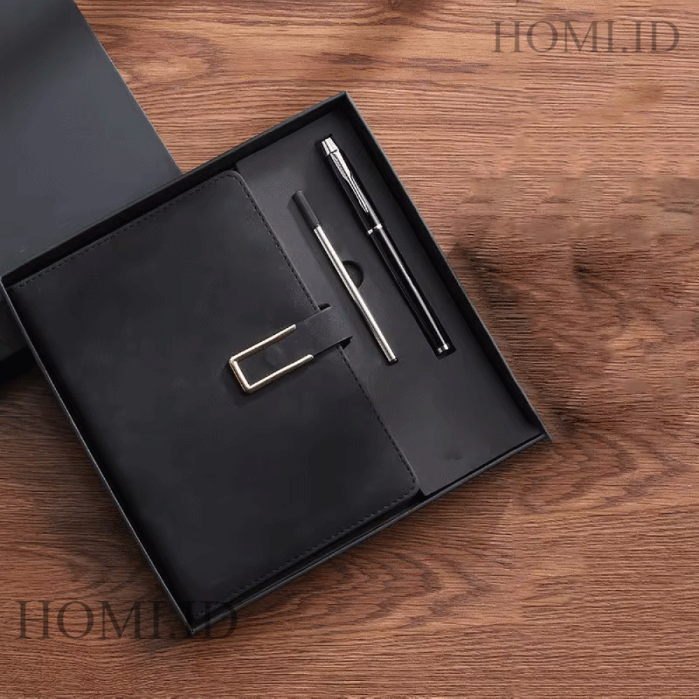 

Toddi Set Buku Jurnal Leather Notebook Diary 80GSM 200 Halaman - JG663