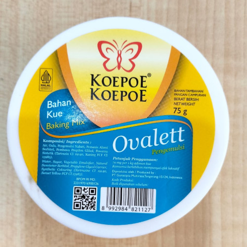 

koepoe ovalett 75g