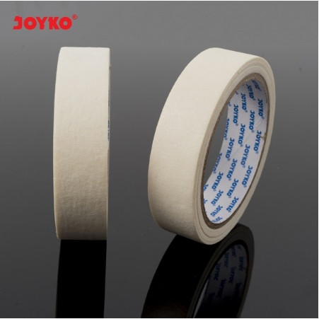 

Masking Tape Lakban Kertas Warna Cream Joyko 24 Mm X 20 Meter