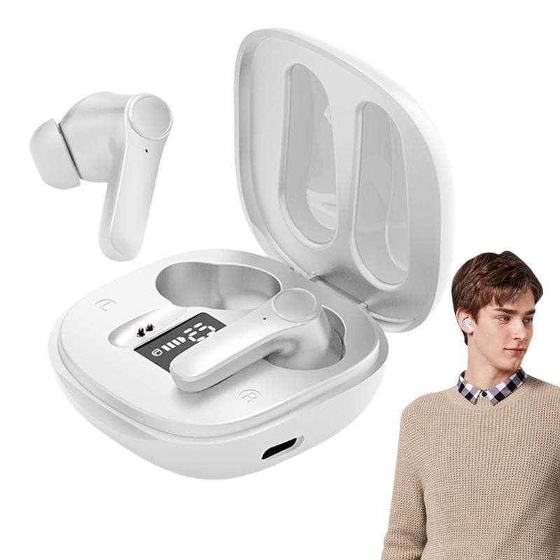 Language Translator Earbuds Two-Way Language Translation Earbuds Compact Size Communication Tool For