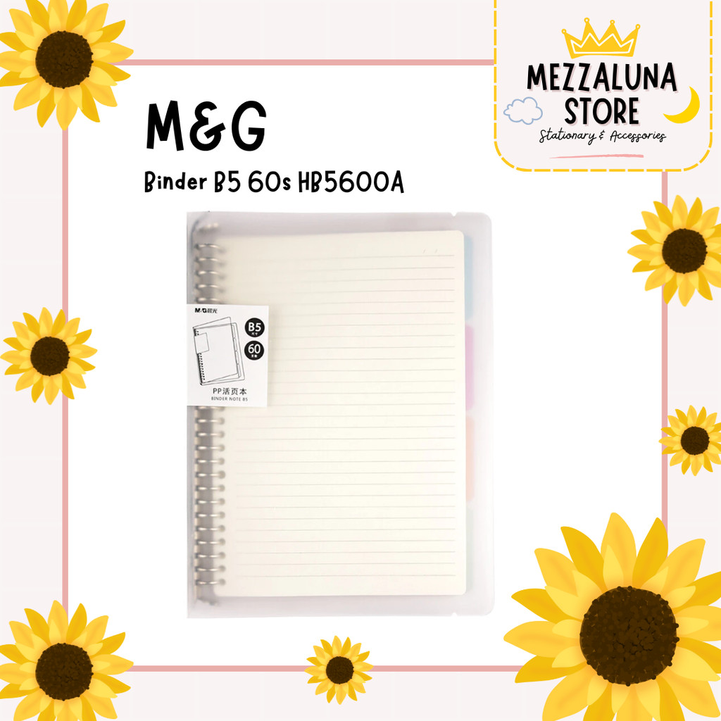 

M&G Binder B5 60st Transparan HB5600A