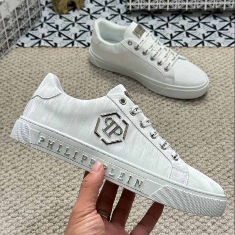 sneaker pria philipp PLEIN sepatu cowok mirror vip shoes men run away top PP new styles