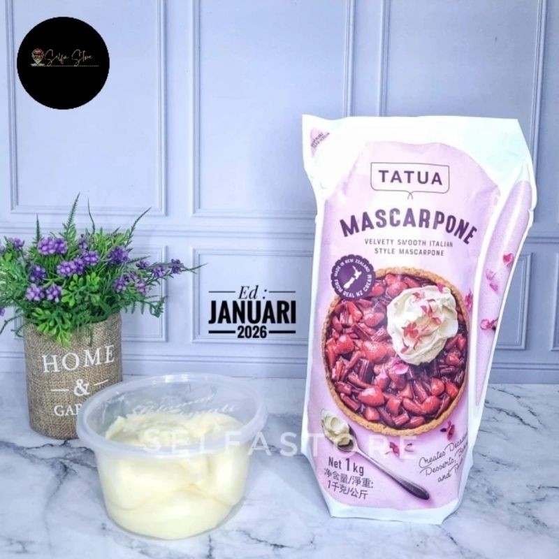 

Tatua Mascarpone Cheese 1kg 250gr Halal Terlaris