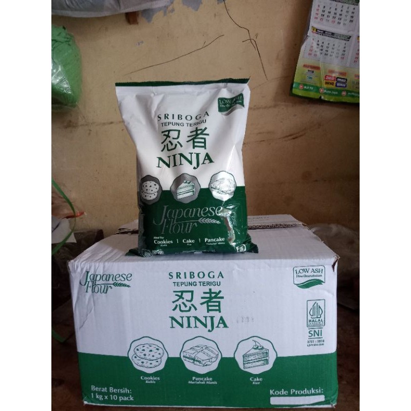 

Tepung terigu Ninja 10 kg