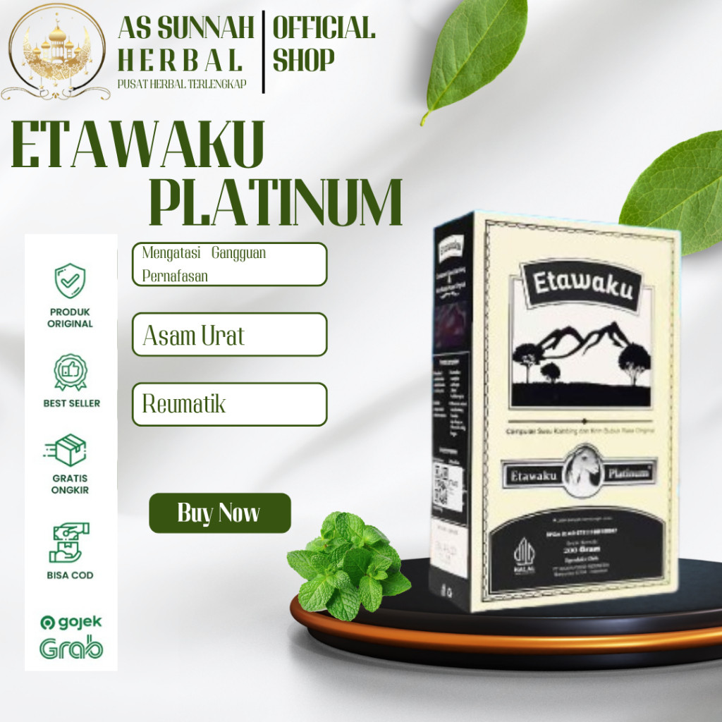 

Etawaku Platinum - Susu Kambing Etawa Murni + Krimer Bubuk yang Berkhasiat Tinggi Memiliki Kandungan Protein dan Vitamin