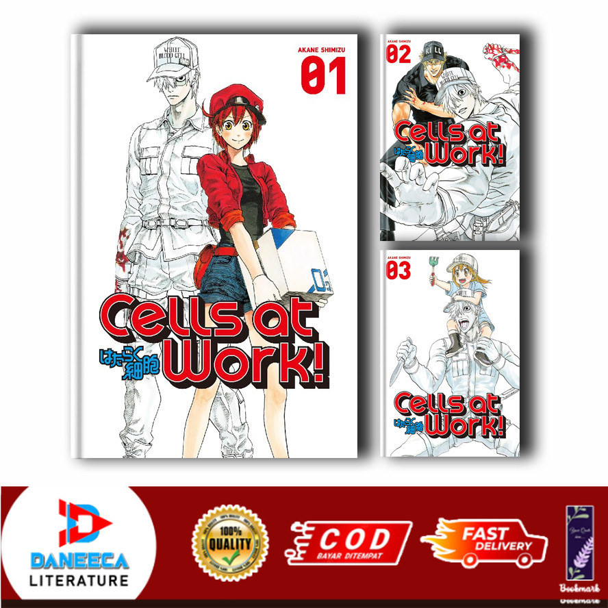Komik Cells at Work (6 Book Series)