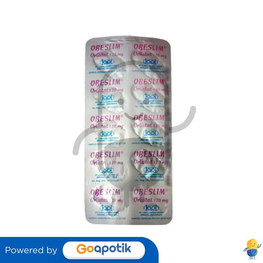 Obeslim 120 Mg Strip 10 Kapsul