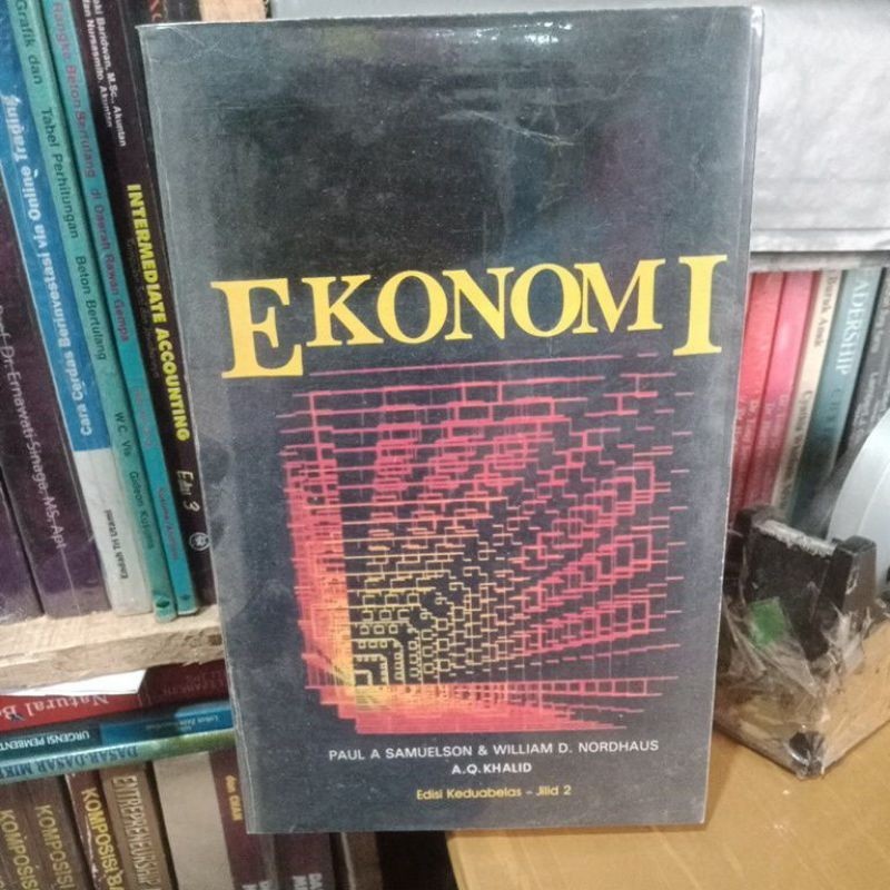 Buku ekonomi Paul a samuelson jilid 2 (buku seken original) - gem
