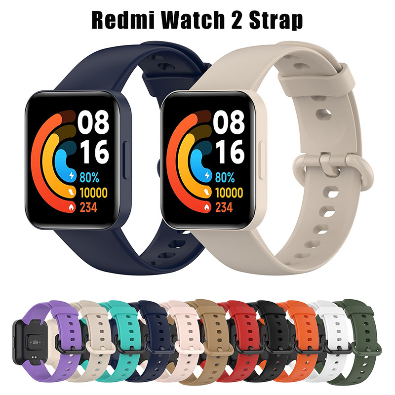 Silicone Sport Watch Strap For Redmi Watch Lite 2 Strap Wristband Replacement Band For Redmi Watch L