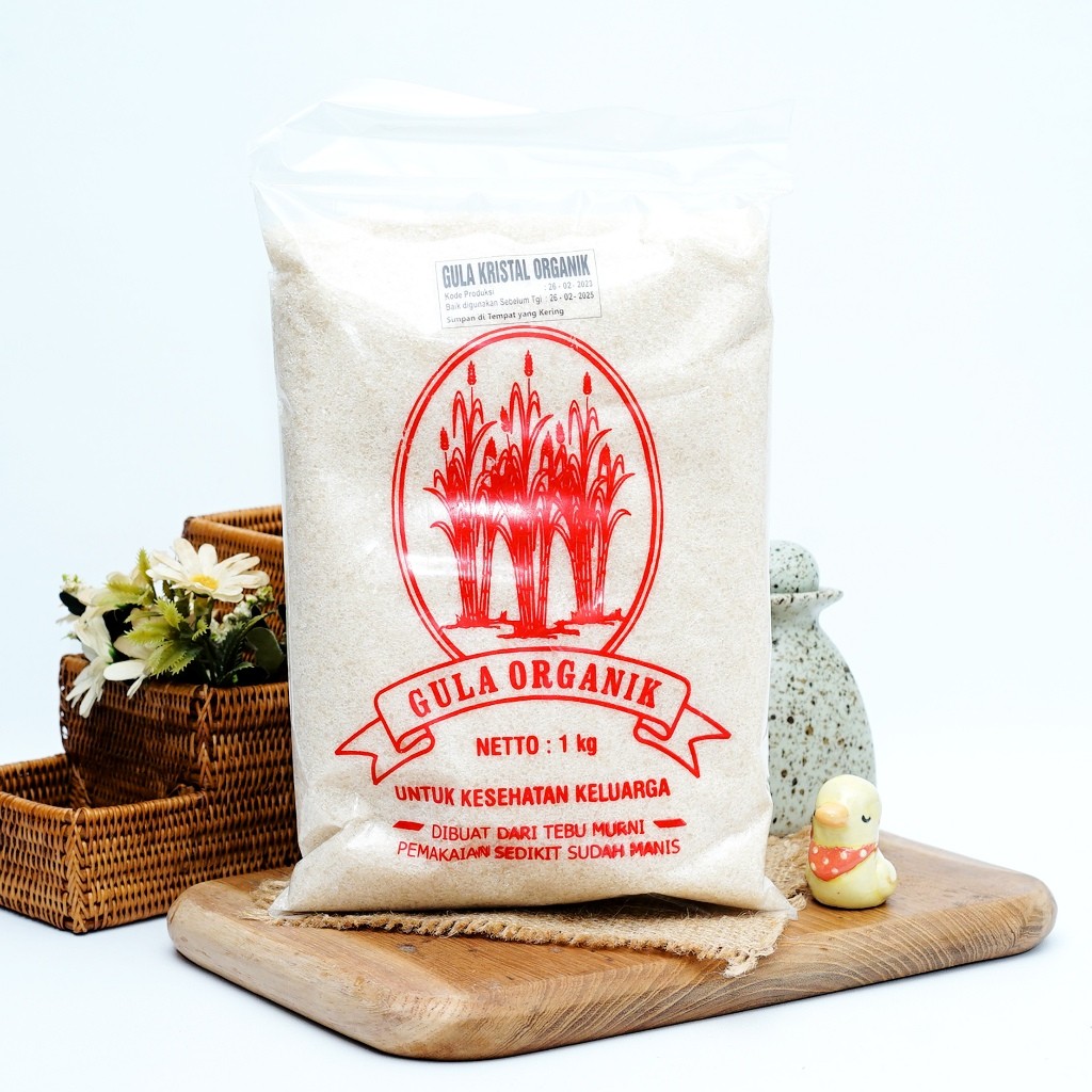 

Gula Organik Lokal 1kg / Gula Pasir Organic 1kg
