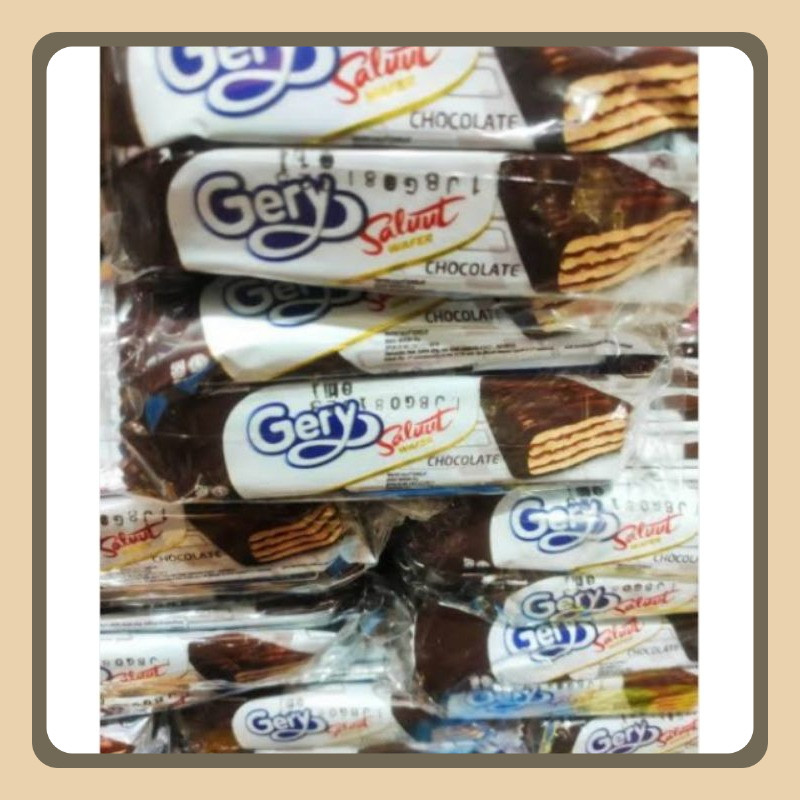 

Gery Saluut Wafer Halal Per Pack Isi 24 Bungkus