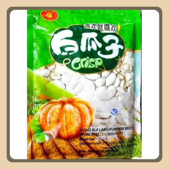 

250 gr Hsiang Yang Kuaci Putih / Kwaci Putih packing pabrik 250gr / snack / camilan