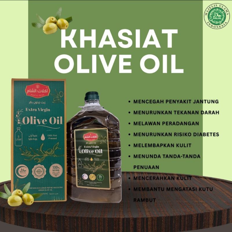 

New Extra Virgin Olive Oil AKLAT AL - SHAM 5 LtPremium