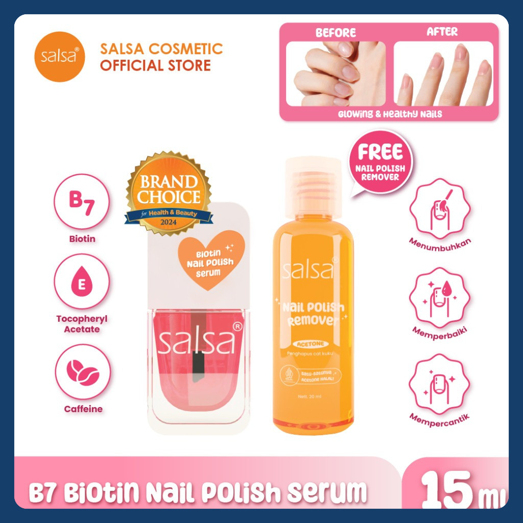 SALSA B7 Biotin Nail Polish Serum - Serum Vitamin Kuku