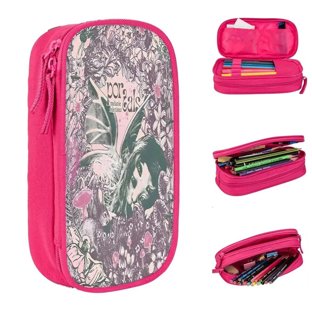 

Melanie Martinez Singer Portals Pencil Case Music Pencil Pouch Pen Kids Large Storage Bag Office Cosmetic Stationery
