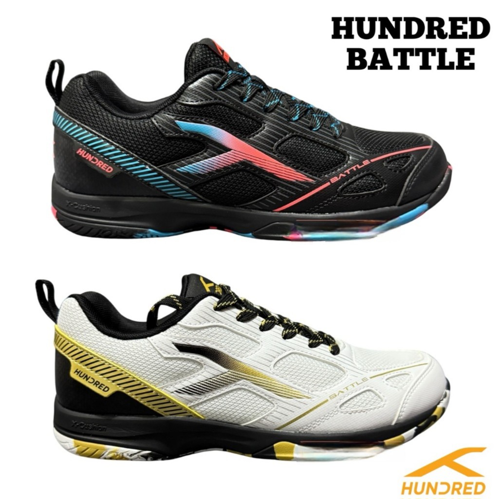 Sepatu Badminton HUNDRED BATTLE ORI HUNDRED
