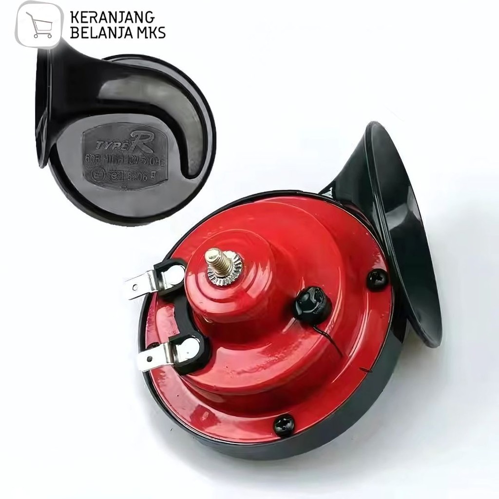 Type R Klakson Keong Mobil Air Horn 12V 60dB 2 PCS