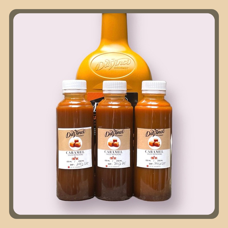

DAVINCI Caramel Sauce Repacking 250ml